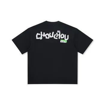 CHOUCHOUS T Shirts Unisex Black