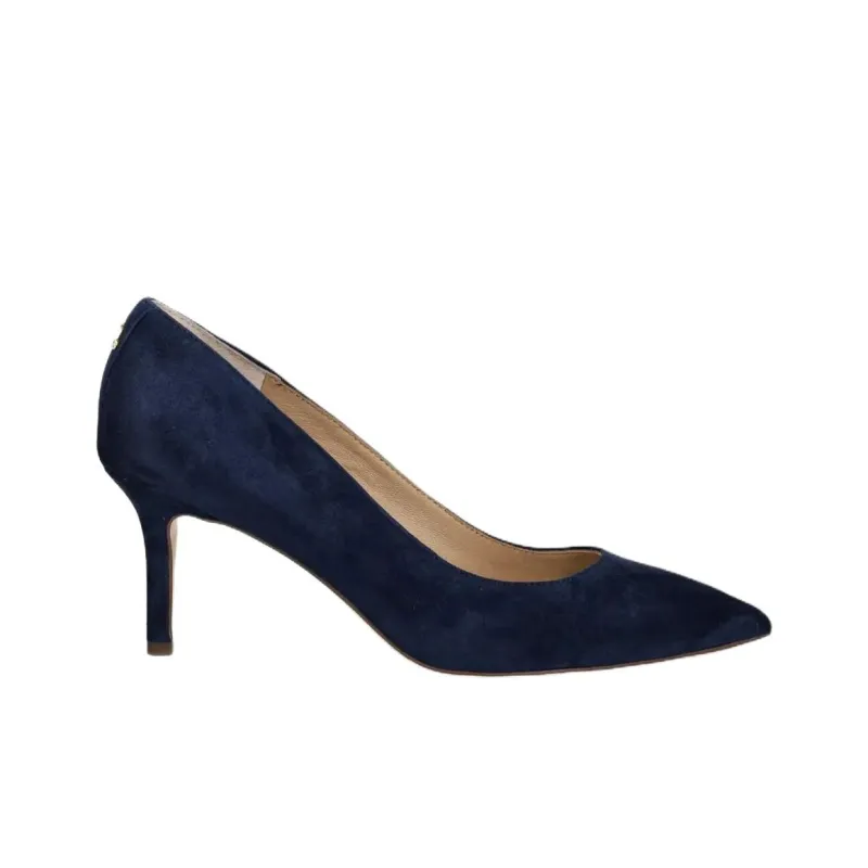 LAUREN RALPH LAUREN Slim Heel High Heels 7cm Women's Marine Blue-1