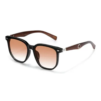 MK MINGKU TR/Memory Plastic Round Sunglasses Unisex