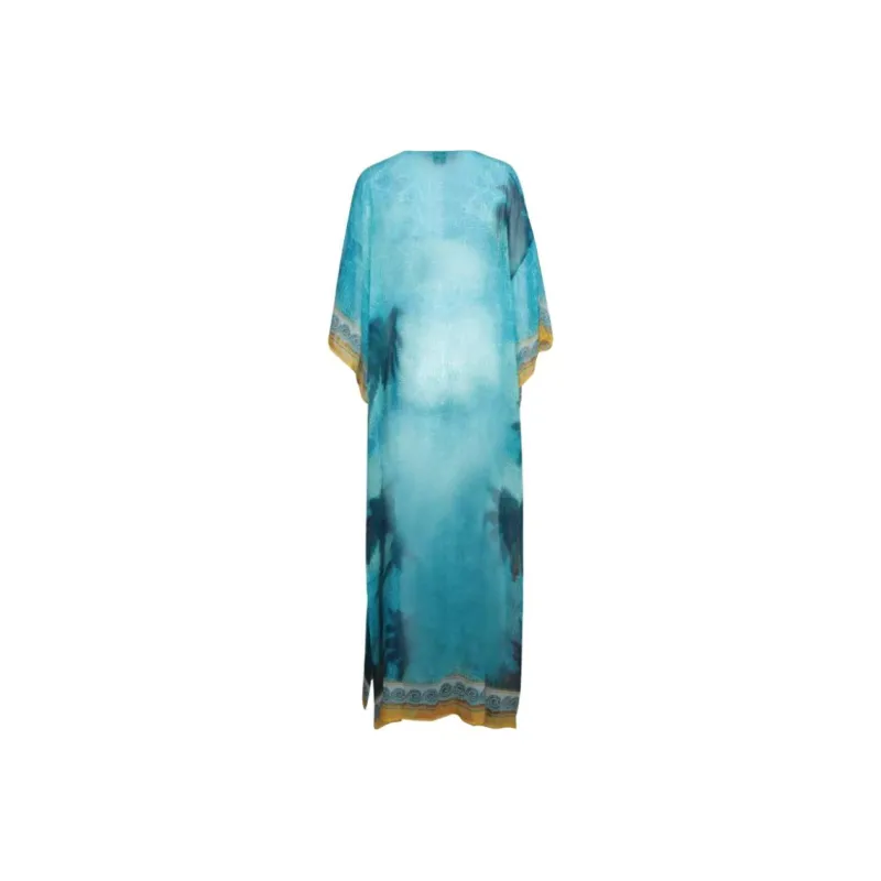 CASABLANCA Long Sleeved Dress Women's Blue-1