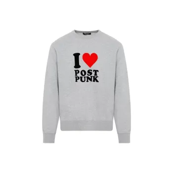 UNDERCOVER I Love Post Punk Crewneck Sweatshirt