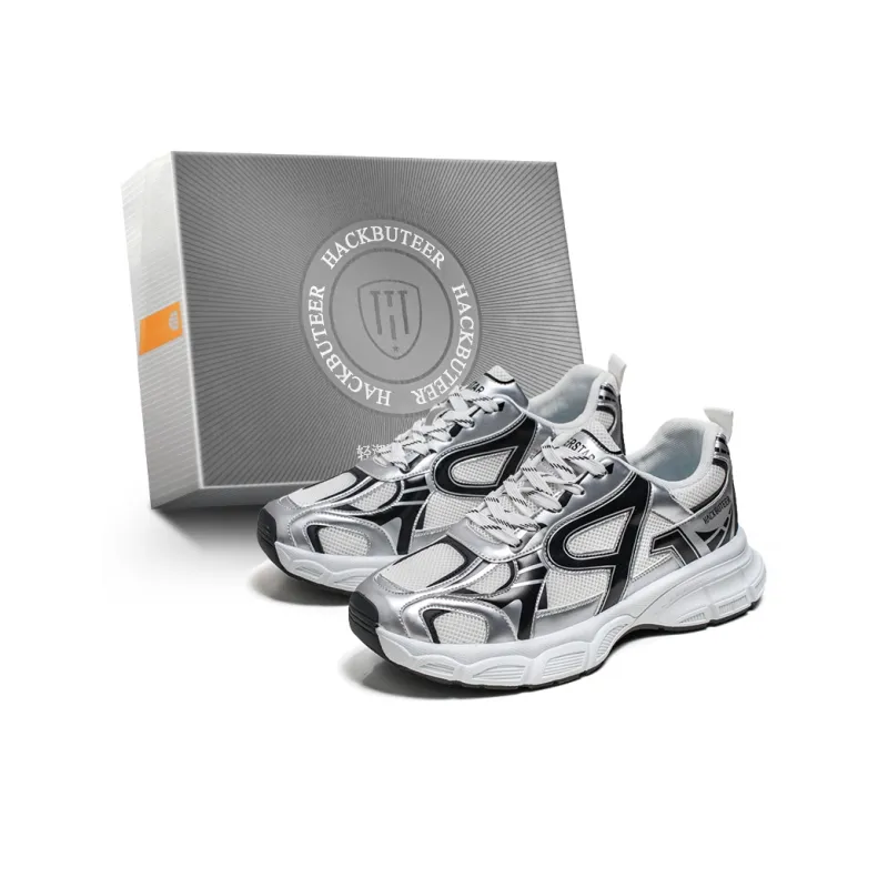 HACKBUTEER Low Top Chunky Sneakers Men's Box Included-0