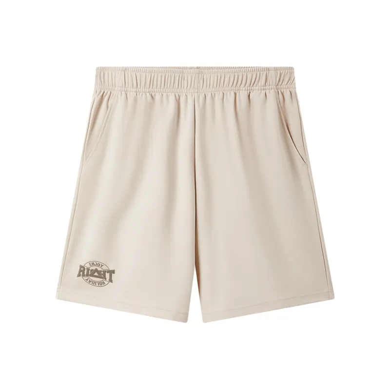 PEAK RIGHT Series Casual Shorts Unisex White Gray-0