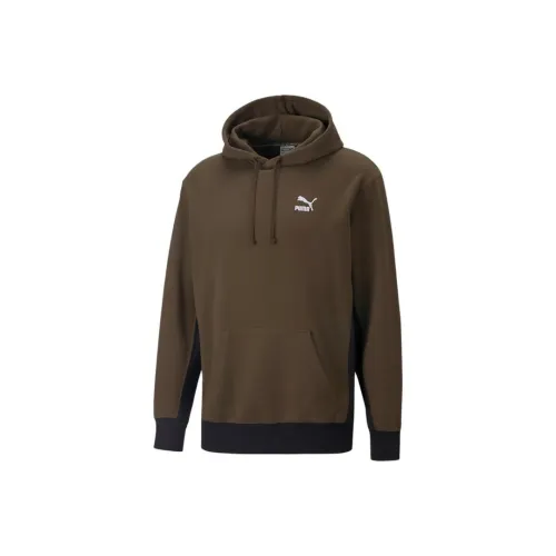 PUMA CLASSICS Sweatshirts Men Brown