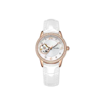 AOUKE Mechanical Movement Watch Women's Watch Mother of Pearl Color Watch Dial