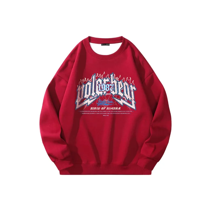 POLAR BEAR Sweatshirt Unisex Navy Blue-14