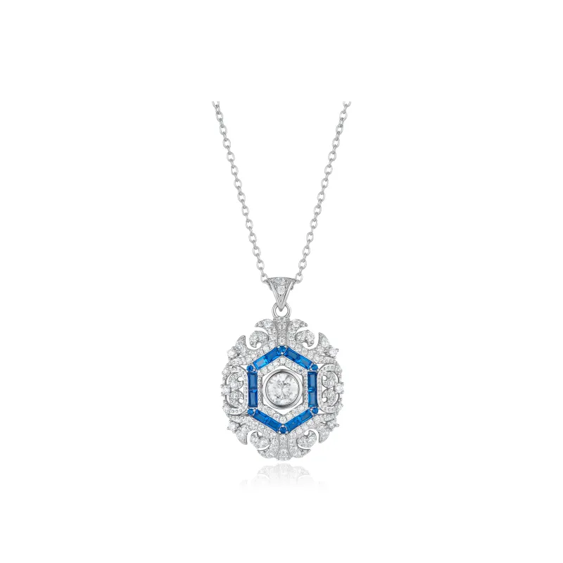 LACLOCHE 925 Sterling Silver Necklaces Unisex-0