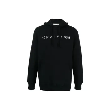 1017 ALYX 9SM Sweatshirts Unisex Black