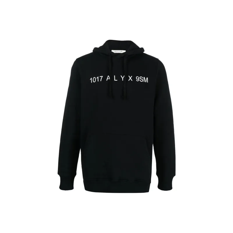 1017 ALYX 9SM Sweatshirts Unisex Black-0