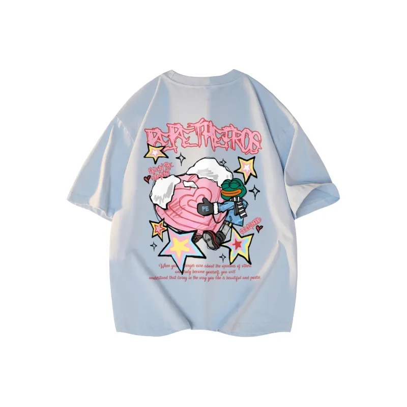 Pepe The Frog Short Sleeved T Shirts Unisex-20