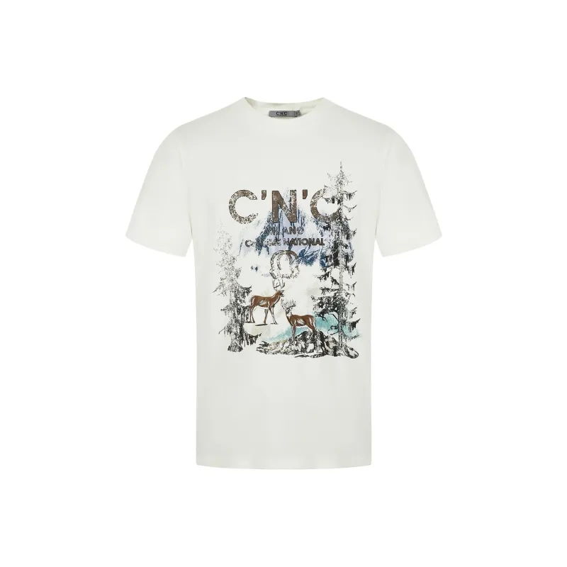 C'N'C New Order & Classics Series Fall And Winter Short Sleeved T Shirts Men's-2