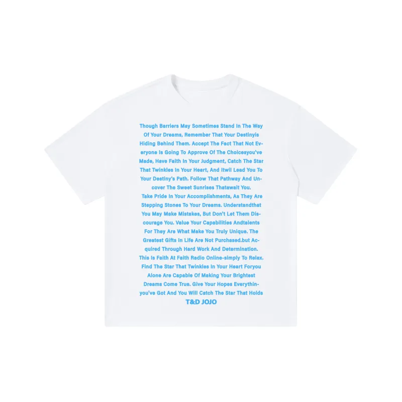 T&D JOJO T Shirts Unisex-5