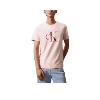 CALVIN KLEIN T Shirt Men's Shell Pink