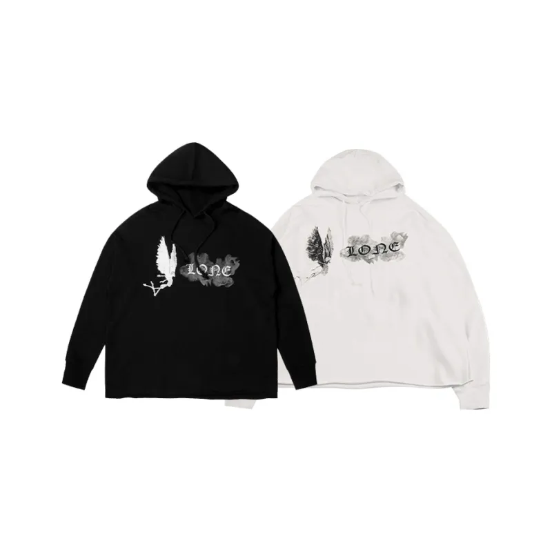 VLONE Sweatshirts Unisex 2 Pack Black+White-0