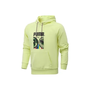 PUMA Sweatshirts Men Light Yellow