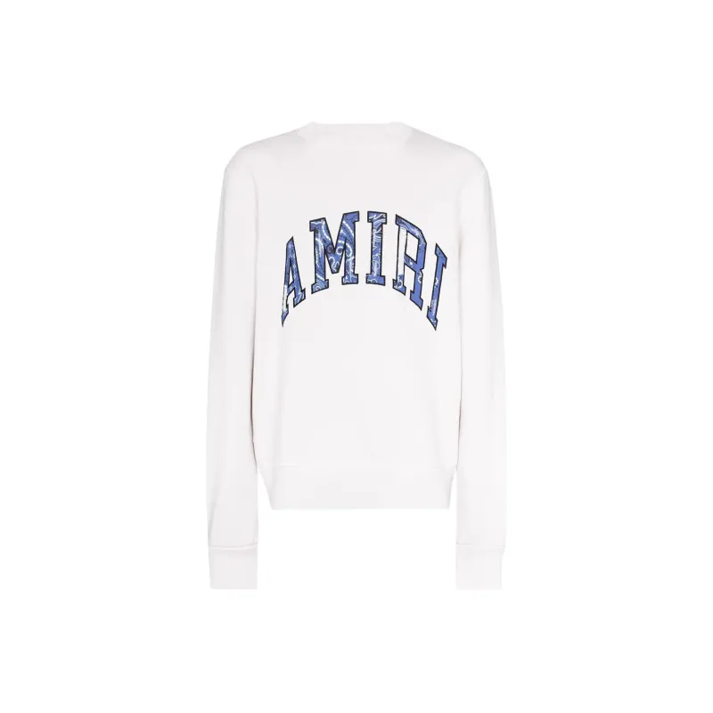 AMIRI Bandana Applique Crew-0