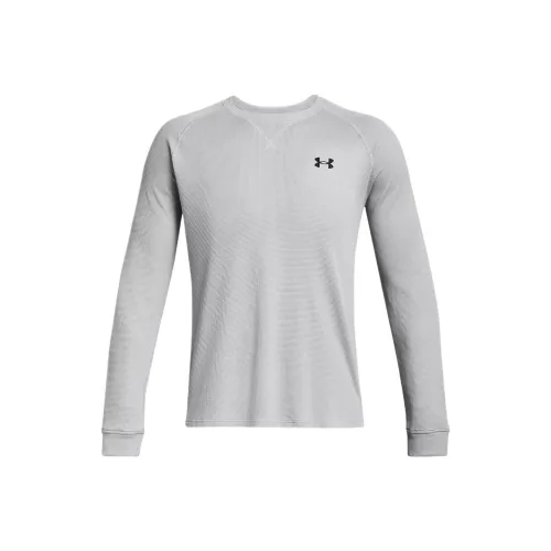 Under Armour DFO WAFFLE CREW T-Shirt Men's Modern Gray