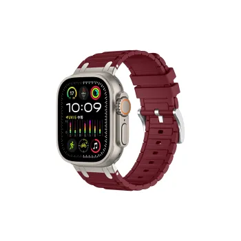 Vobafe Apple Compatibility Watch Band 38/40/41/42/44/45/46/49mm Silicone Material
