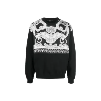 VERSACE Sweatshirts Men Black