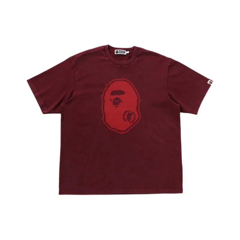 A BATHING APE ® Logo print T shirt-0