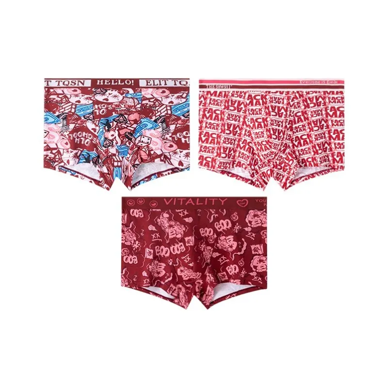 H YXIANG Underpants Men's 3 Pack-14