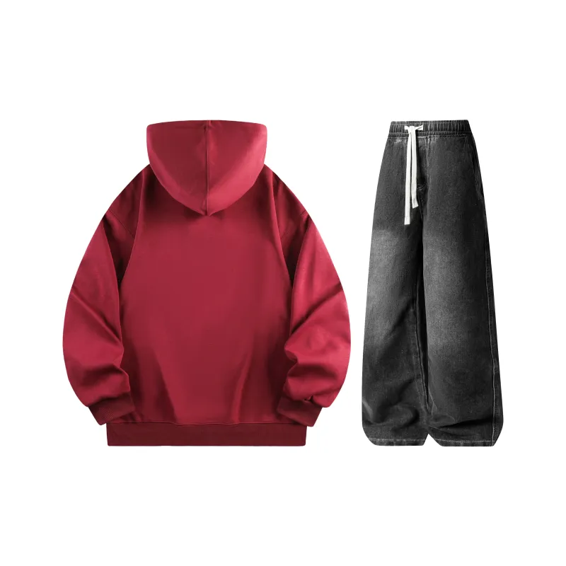 A.X.S.K Sweatshirt Sets Unisex-13