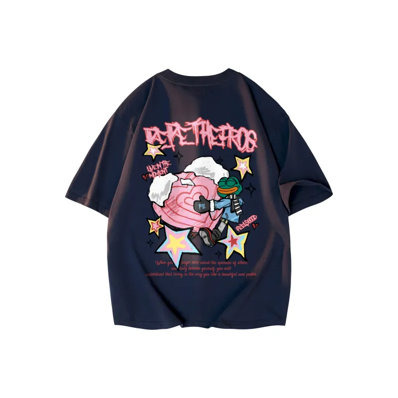 Pepe The Frog Short Sleeved T Shirts Unisex-8