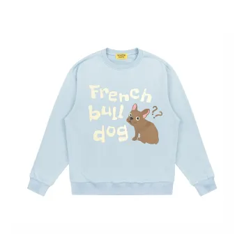 EMPTY REFERENCE x REVERSE IRONY Sweatshirt Unisex Light Blue