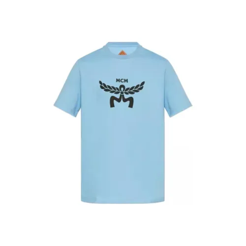 MCM Logo Printed Crewneck T Shirt