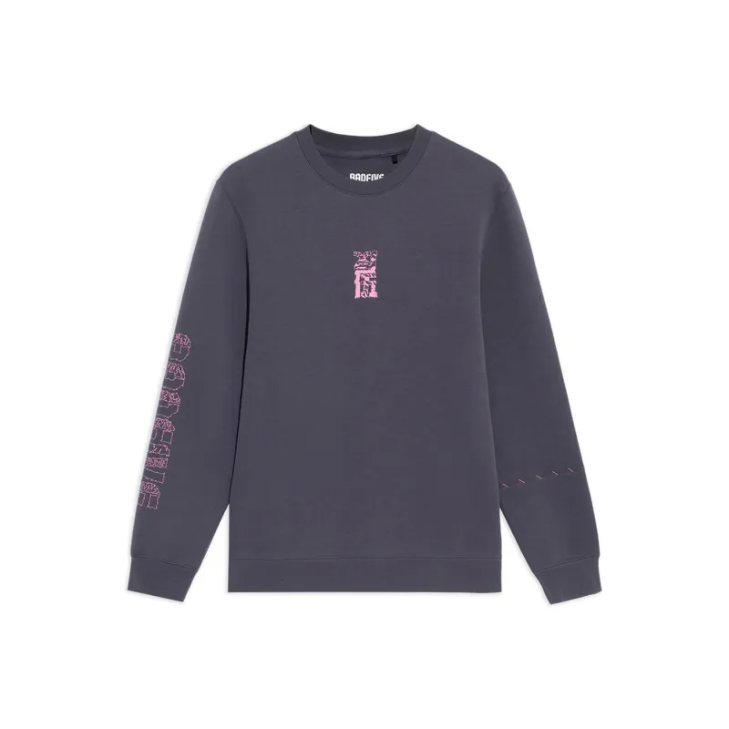 LiNing Badfive Sweatshirt Men's Surface Gray-0