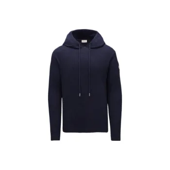 Moncler Wool And Cashmere Knit Hoodie