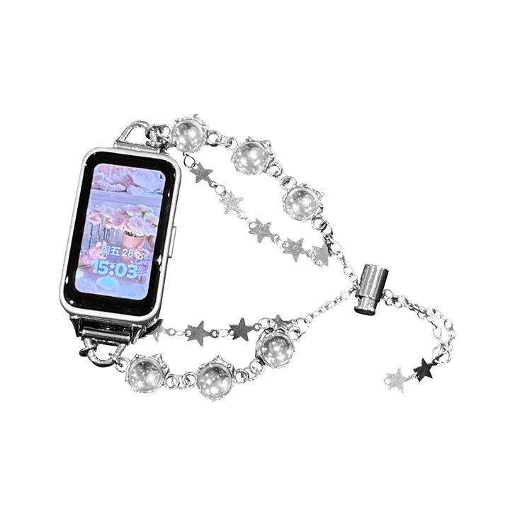 CHUANGYIDA Huawei Honor Compatibility Watch Band 125 210mm Metal-0