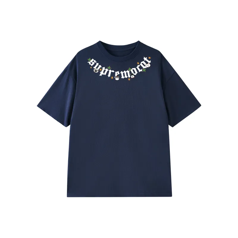 Supremo Cat T Shirts Unisex-7