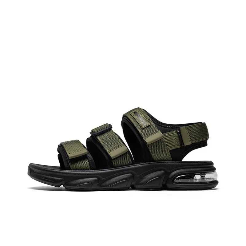 Warrior Beach Sandals Men's Army Green/Black-0