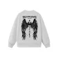 White (Crew Neck Sweatshirt)