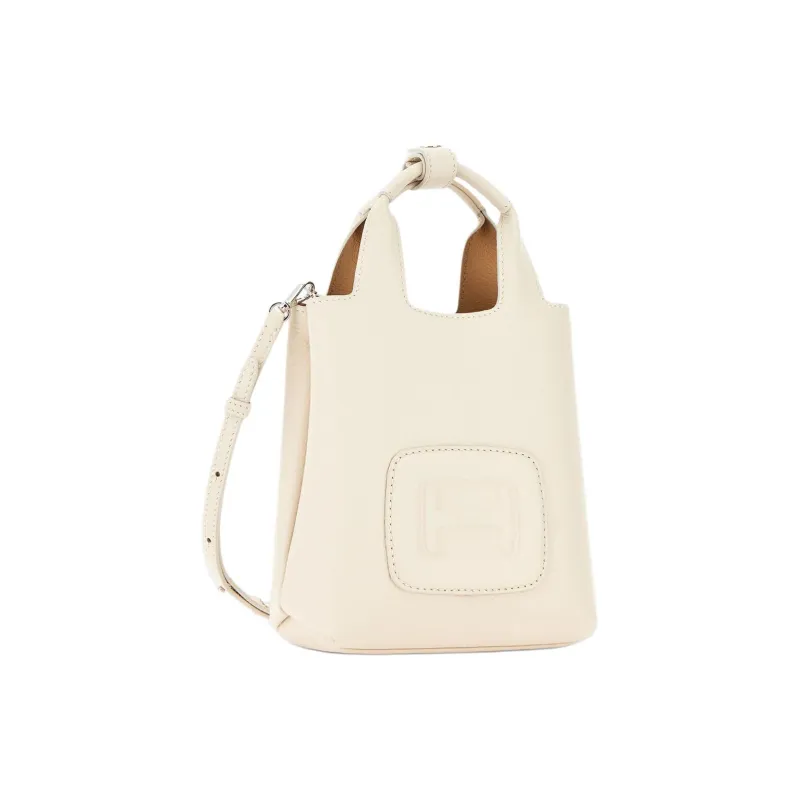 HOGAN Logo Embossed H Bag Mini Shopping Bag-1