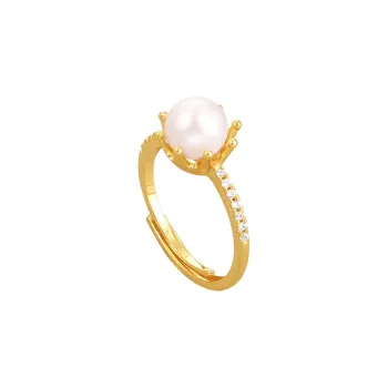 Taste The Color Pearl Rings Women's