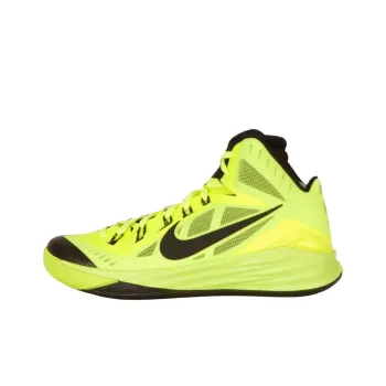 Nike Hyperdunk 2014 Anti Slip Wear Resistant Mid Top Basketball Shoes Men's Yellow