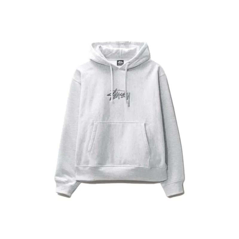Stussy Stock Logo Applique Hoodie-10