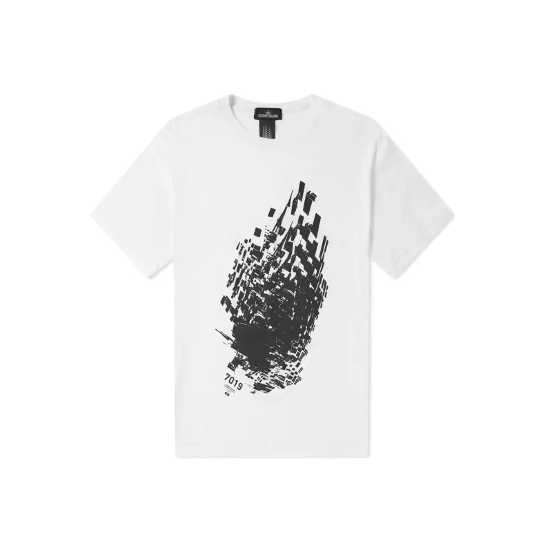STONE ISLAND T Shirt Men's White-0