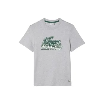 LACOSTE T Shirts Men Gray