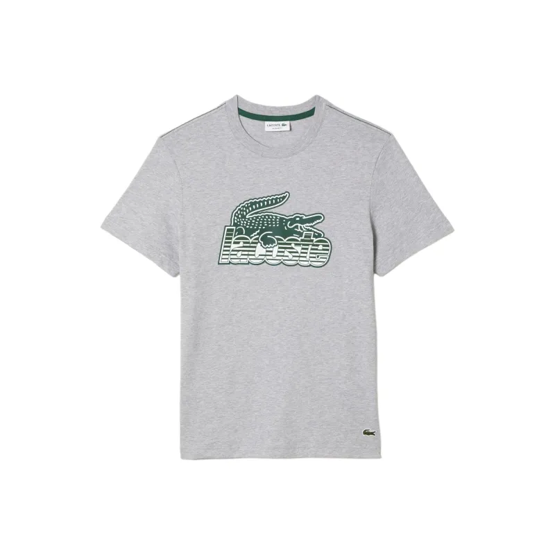 LACOSTE T Shirts Men Gray-0