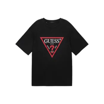 GUESS T Shirts Men Black