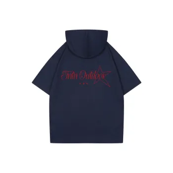 TnTn T Shirts Unisex Navy Blue