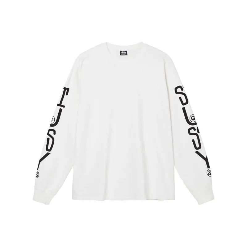 Stussy Classic Stack Pigment Dyed Long Sleeve Tee-8