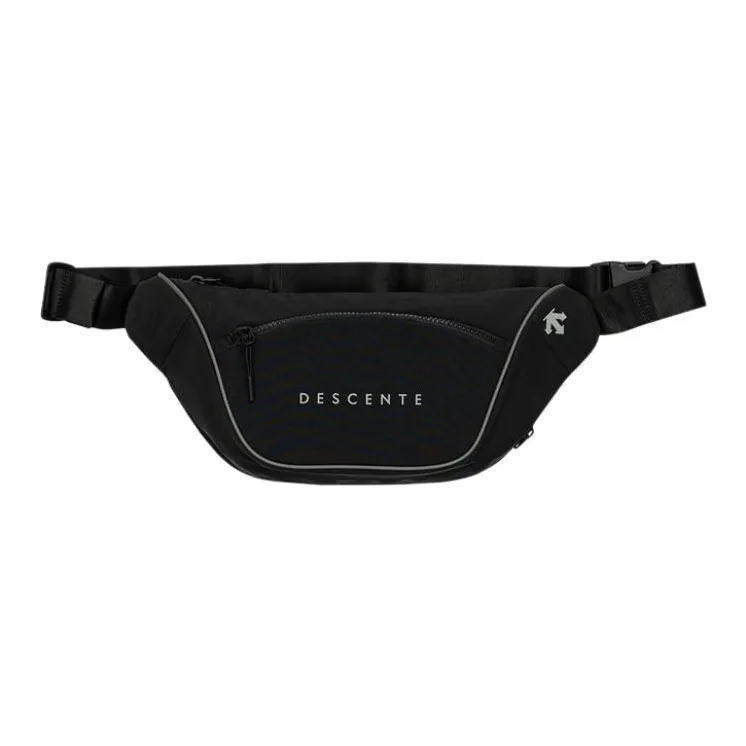 DESCENTE Nylon Fanny Pack Unisex Black-0
