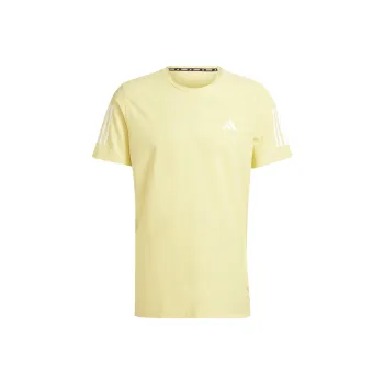 Adidas OWN THE RUN TEE T Shirt Men's Yellow