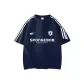 Navy Blue & White Yarn Dyed Woven Webbing