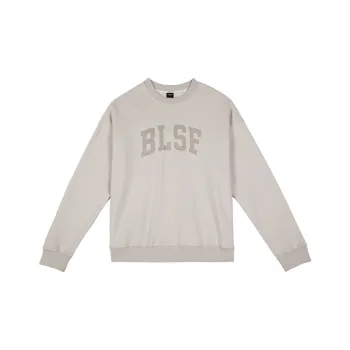 BLUESFLY Crew Neck Loose Fit Sweatshirt Men's
