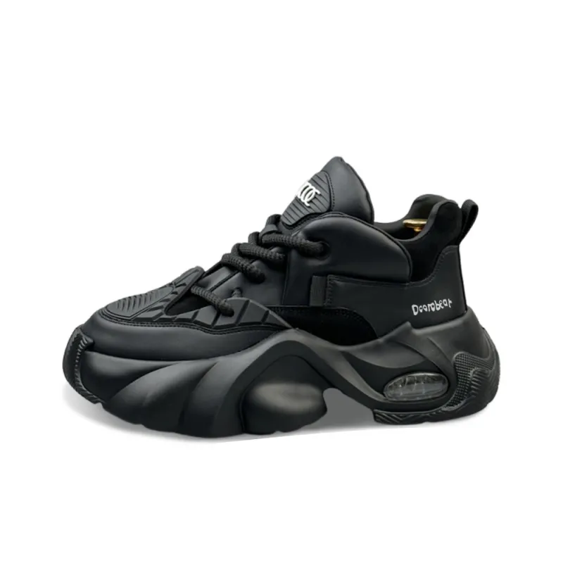 Budding Bear Height Increasing Abrasion Resistant Breathable Slip Resistant Low Top Chunky Sneakers Men's-11